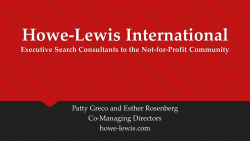 Howe-Lewis International